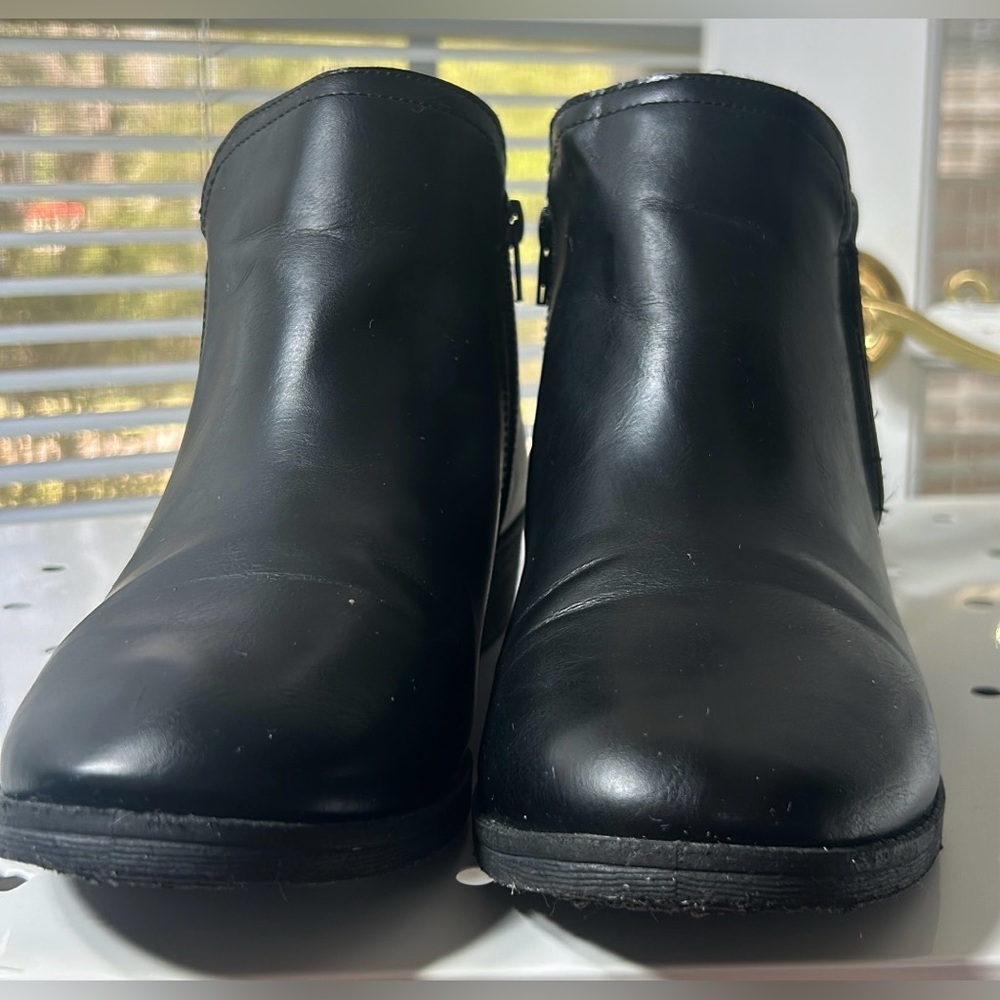 Alexis Bendel Golda-01L Women’s Boots Black Chelsea Zip Ankle Size 8.5 - Picture 10 of 10